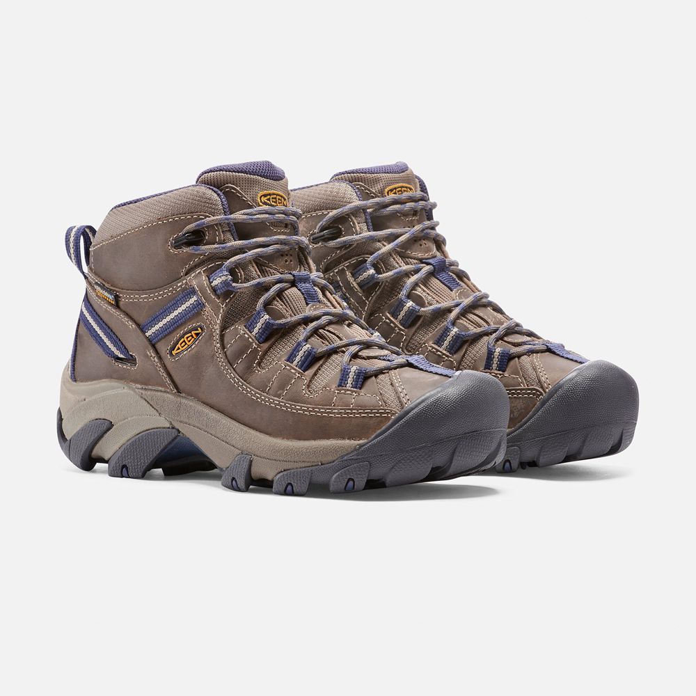 Keen Outdoor Bot Kadın Kahverengi - Targhee Ii Waterproof Mid - Türkiye EBAS54638